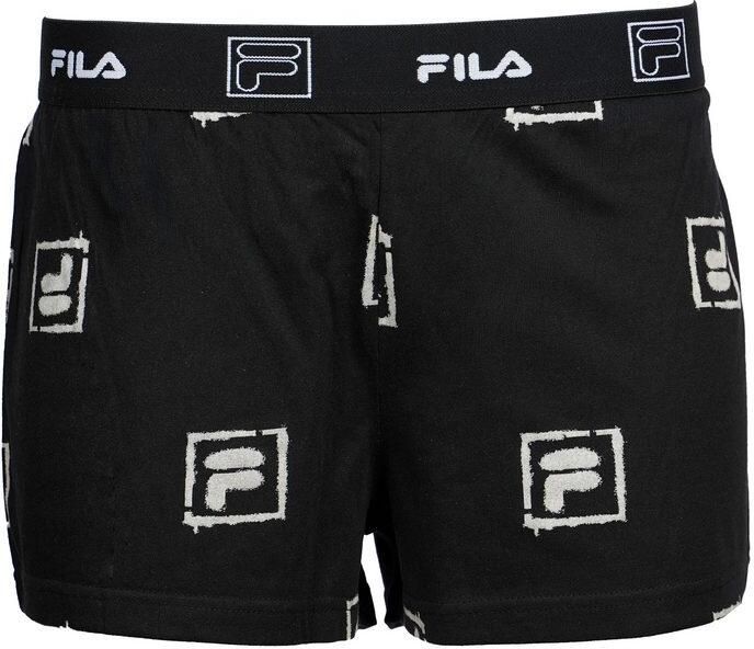 Fila Shortama WOMAN JERSEY PYJAMAS met opvallende logoprint ronde hals (2-delig) - Foto 5