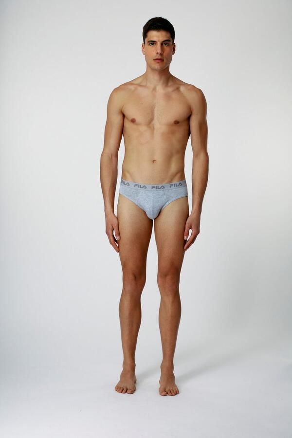Fila Slip MAN BRIEF elastische logotaillering (3 stuks) - Foto 4