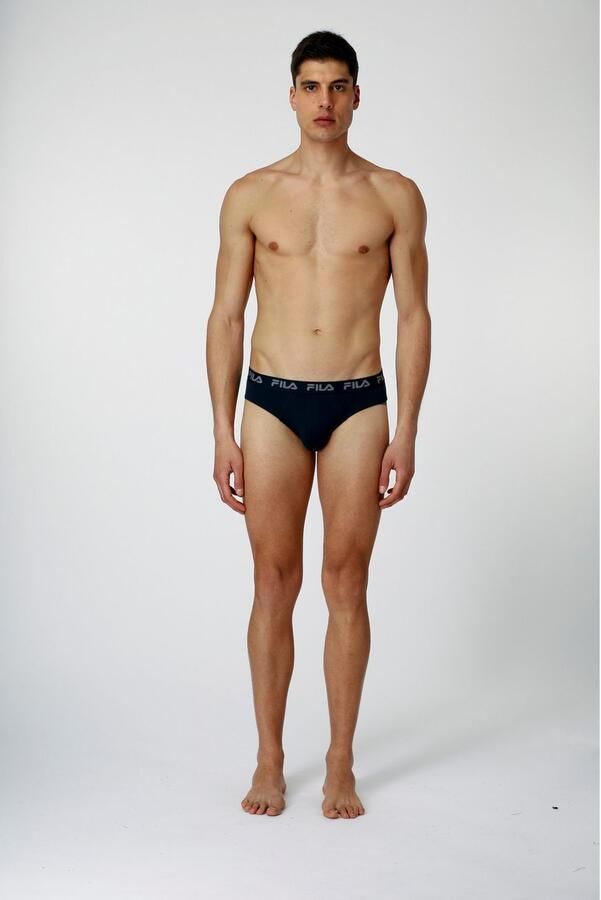 Fila Slip MAN BRIEF elastische logotaillering (3 stuks) - Foto 2