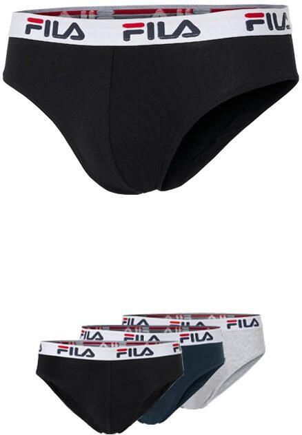Fila Slip MAN BRIEF met elastische logoband (Set van 3) - Foto 9