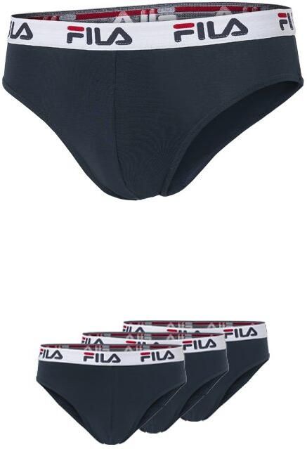 Fila Slip MAN BRIEF met elastische logoband (Set van 3) - Foto 6