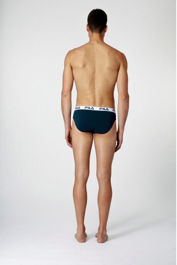 Fila Slip MAN BRIEF met elastische logoband (Set van 3) - Foto 4