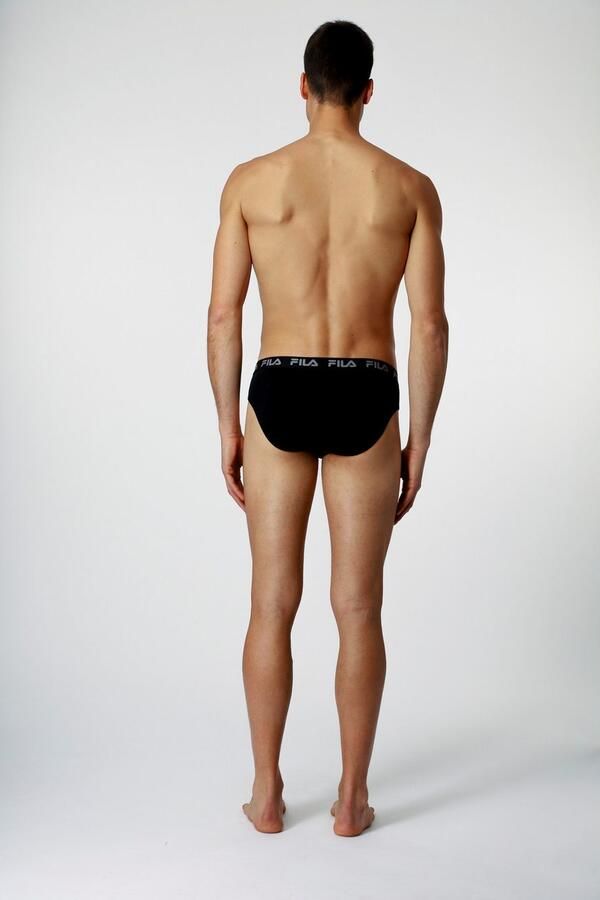 Fila Slip MAN BRIEF elastische logotaillering (3 stuks) - Foto 3