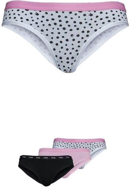 Fila Slip WOMAN BRIEF 2x uni 1x gedessineerd (Set van 3) - Foto 7