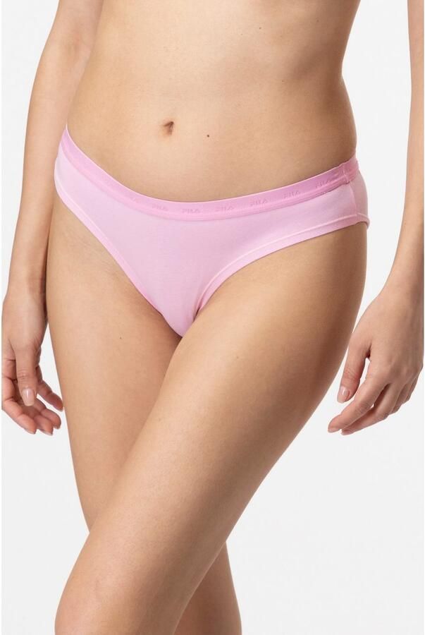 Fila Slip WOMAN BRIEF 2x uni 1x gedessineerd (Set van 3) - Foto 3