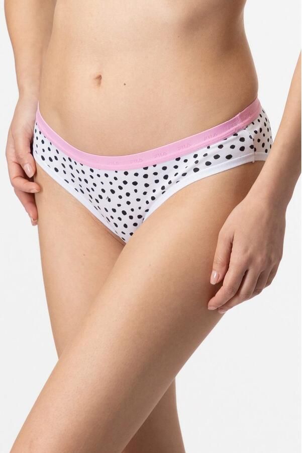 Fila Slip WOMAN BRIEF 2x uni 1x gedessineerd (Set van 3) - Foto 4