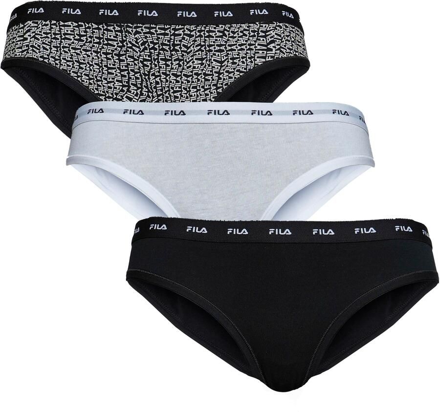 Fila Slip WOMAN BRIEF met logoband (Set van 3) - Foto 12