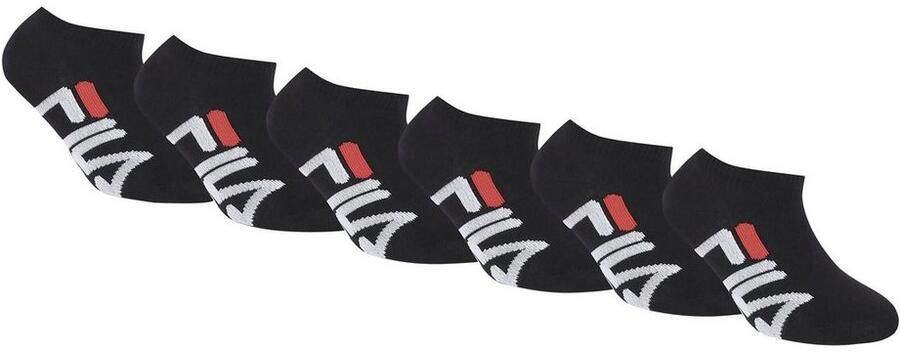 Fila Sneakersokken JUNIOR UNISEX INVISIBLE SOCKS met logo-opdruk aan de zijkant (set 6 paar) - Foto 2