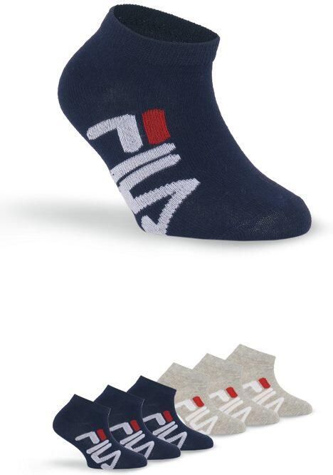 Fila Sneakersokken JUNIOR UNISEX INVISIBLE SOCKS met logo-opdruk aan de zijkant (set 6 paar) - Foto 5