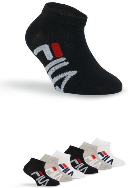 Fila Sneakersokken JUNIOR UNISEX INVISIBLE SOCKS met logo-opdruk aan de zijkant (set 6 paar) - Foto 2