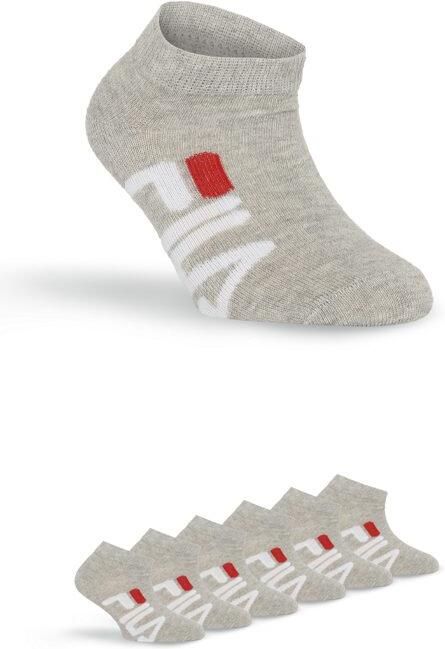 Fila Sneakersokken JUNIOR UNISEX INVISIBLE SOCKS met logo-opdruk aan de zijkant (set 6 paar)