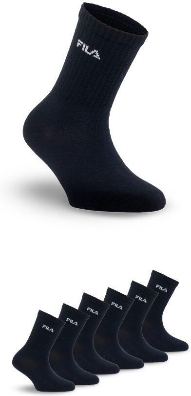 Fila Sokken brede ribboord katoenmix unisex (6 paar) - Foto 2