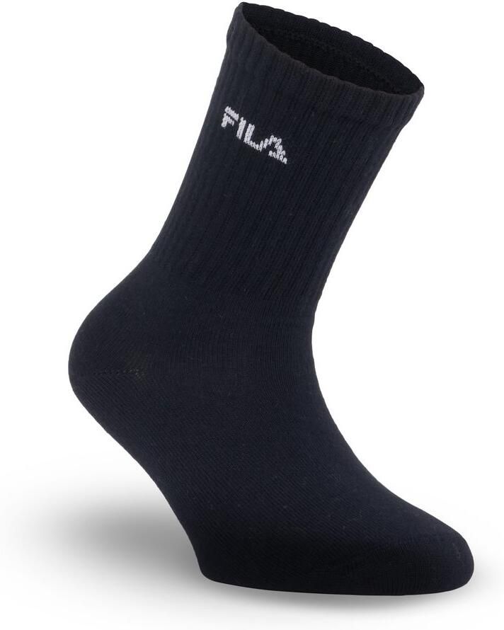 Fila Sokken brede ribboord katoenmix unisex (6 paar)