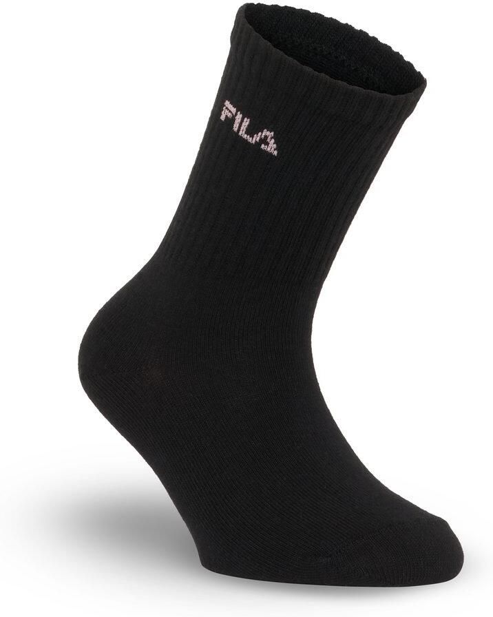 Fila Sokken brede ribboord katoenmix unisex (6 paar)