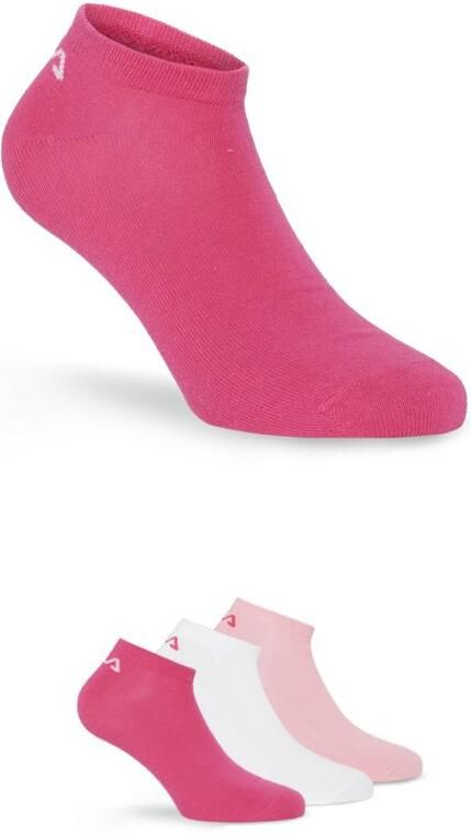 Fila Sokken UNISEX INVISIBLE PLAIN SOCKS met ingebreid logo bij de hiel (3 paar) - Foto 8