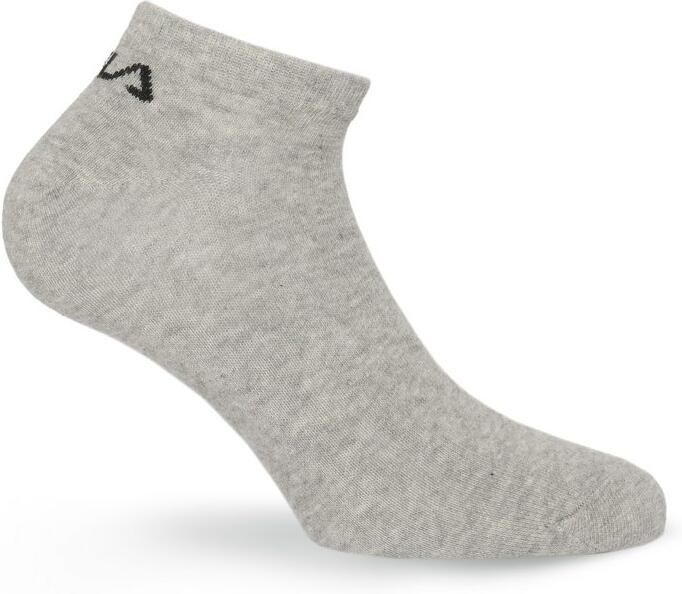 Fila Sokken UNISEX INVISIBLE PLAIN SOCKS met ingebreid logo bij de hiel (3 paar)