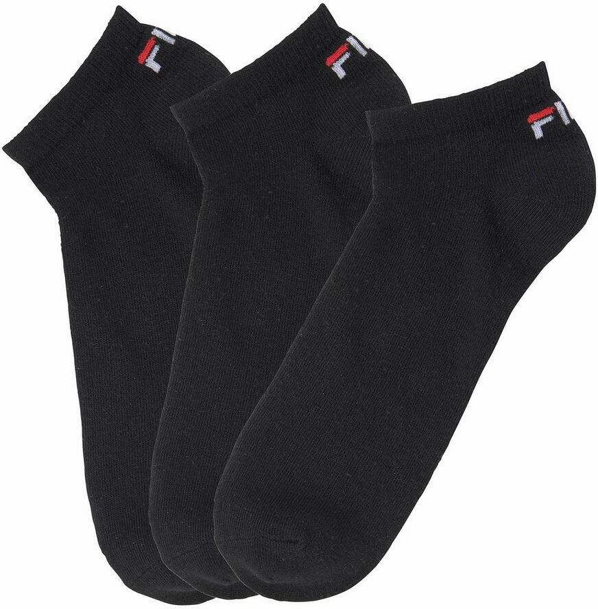 Fila Sokken UNISEX INVISIBLE PLAIN SOCKS met ingebreid logo bij de hiel (3 paar) - Foto 2