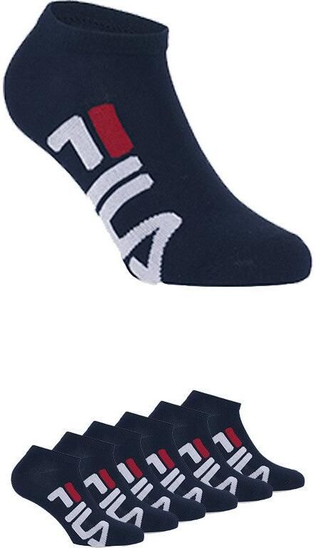 Fila Sokken UNISEX INVISIBLE SOCKS Groot merkteken aan de zijkant (set 6 paar) - Foto 3