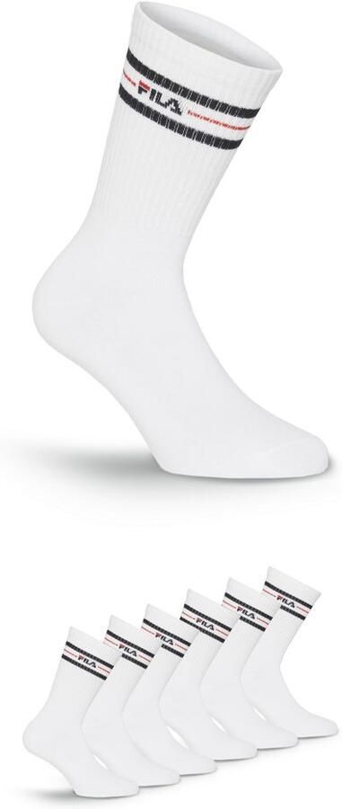 Fila Sokken UNISEX LIFESTYLE PLAIN SOCKS (6 paar) - Foto 6