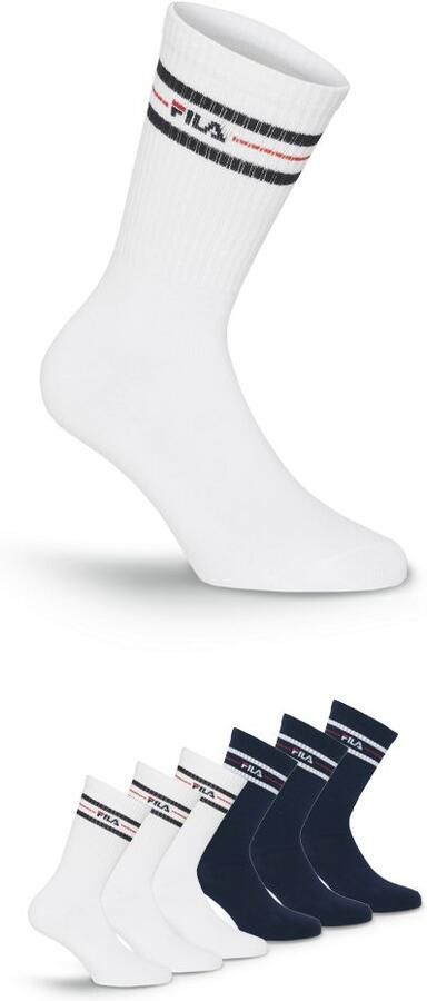 Fila Sokken UNISEX LIFESTYLE PLAIN SOCKS (6 paar) - Foto 7
