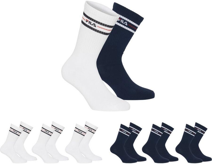 Fila Sokken UNISEX LIFESTYLE PLAIN SOCKS (6 paar)