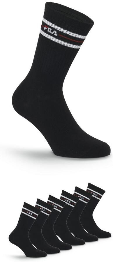 Fila Sokken UNISEX LIFESTYLE PLAIN SOCKS (6 paar) - Foto 5