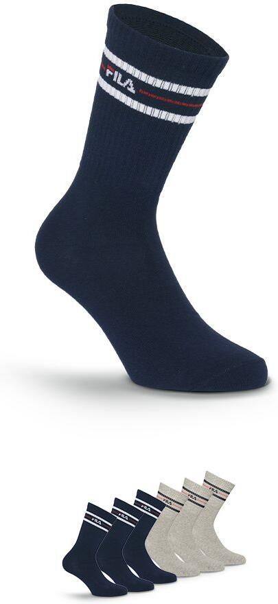 Fila Sokken UNISEX LIFESTYLE PLAIN SOCKS (6 paar) - Foto 6