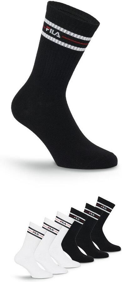 Fila Sokken UNISEX LIFESTYLE PLAIN SOCKS (6 paar) - Foto 2
