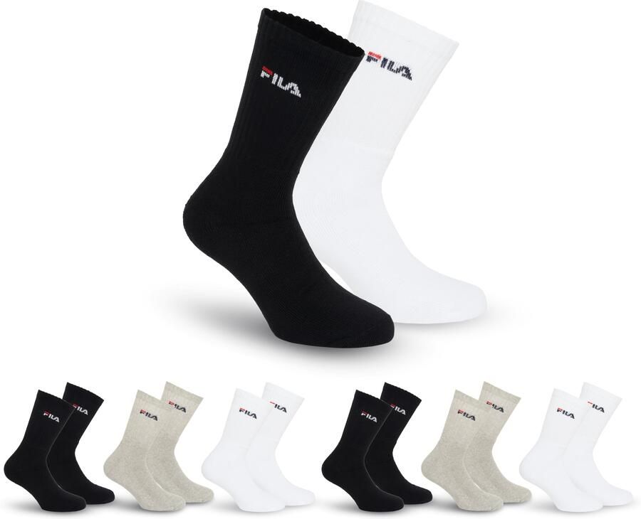 Fila Sportsokken UNISEX CREW TENNIS FULL TERRY SOCKS (6 paar) - Foto 9