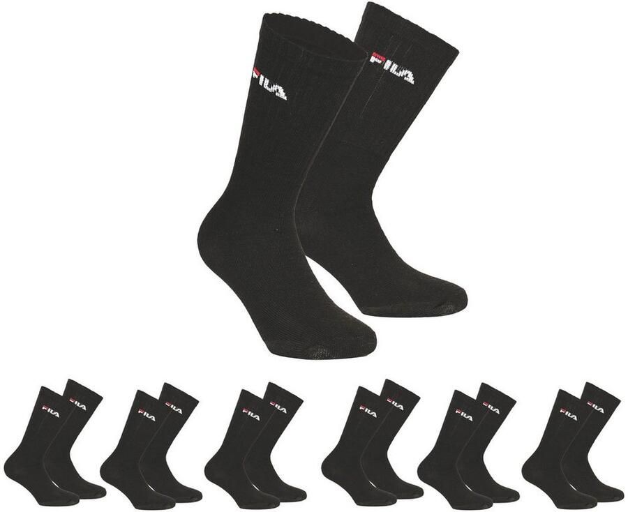 Fila Sportsokken UNISEX CREW TENNIS FULL TERRY SOCKS (6 paar)