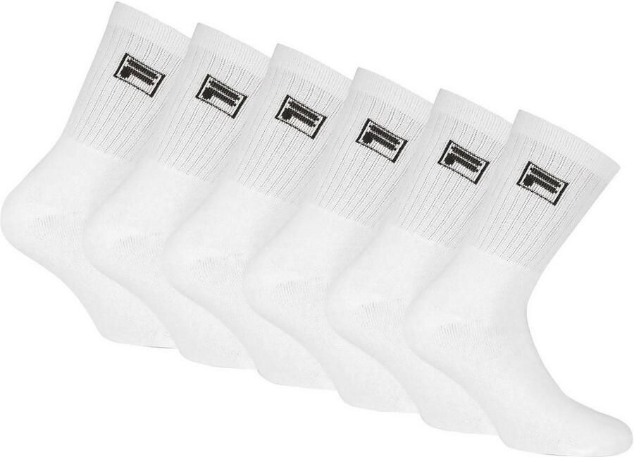 Fila Sportsokken UNISEX CREW TENNIS FULL TERRY SOCKS (set 6 paar)