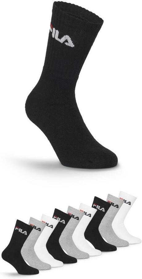 Fila Sportsokken UNISEX CREW TENNIS FULL TERRY SOCKS (set 9 paar) - Foto 5