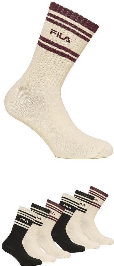 Fila Tennissokken MAN LIFESTYLE NORMAL PLAIN SOCKS (6 paar) - Foto 6