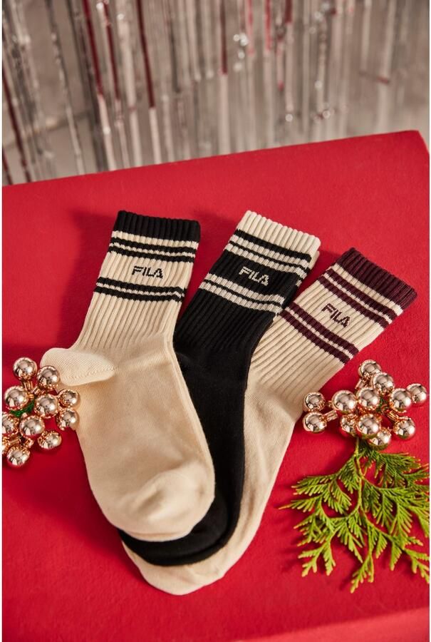 Fila Tennissokken MAN LIFESTYLE NORMAL PLAIN SOCKS (6 paar) - Foto 2