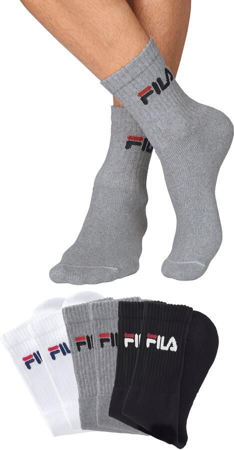 Fila Tennissokken UNISEX CREW TENNIS FULL TERRY SOCKS (6 paar Set van 6) - Foto 5