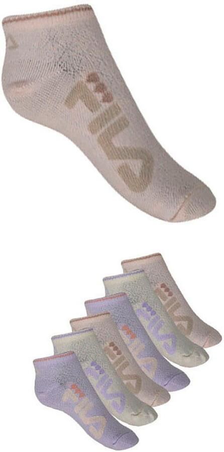 Fila Vrijetijdssokken JUNIOR GIRL INVISIBLE SOCKS (6 paar) - Foto 3