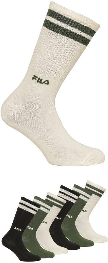 Fila Vrijetijdssokken MAN LIFESTYLE NORMAL SOCKS (6 paar) - Foto 4