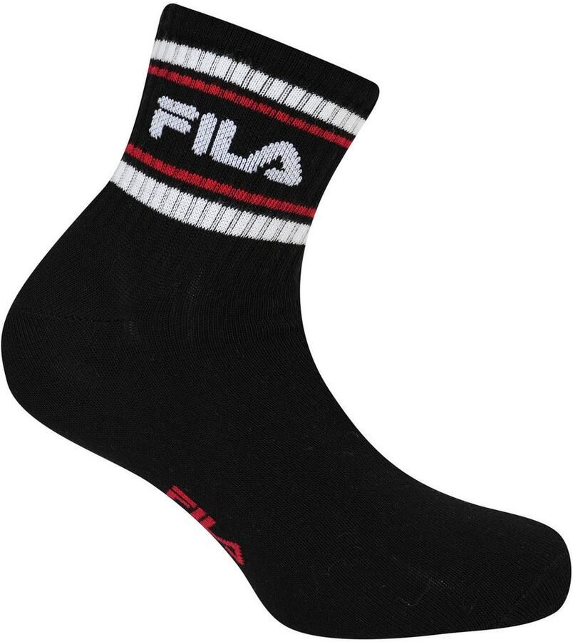 Fila Vrijetijdssokken MAN LIFESTYLE QUARTER SOCKS met opvallend logo-opschrift (6 paar) - Foto 2