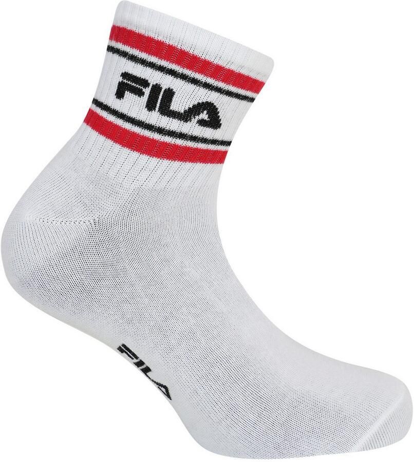 Fila Vrijetijdssokken MAN LIFESTYLE QUARTER SOCKS met opvallend logo-opschrift (6 paar)