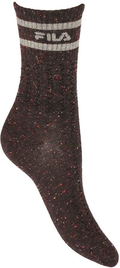 Fila Vrijetijdssokken WOMAN LIFESTYLE NORMAL BUTTONED SOCKS (4 paar)