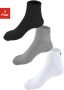 Fila Korte sokken met geborduurd logo (3 paar) - Thumbnail 1