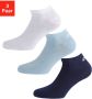 Fila Sneakersokken UNISEX INVISIBLE PLAIN SOCKS met ingebreid logo bij de hiel (3 paar) - Thumbnail 1