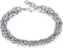Firetti Edelstalen armband Sieraad cadeau armband koningsketting - Thumbnail 1