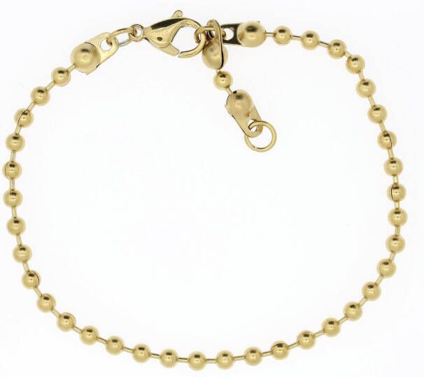Firetti Edelstalen armband Sieraad cadeau bolketting schakeling 3 0 mm breed