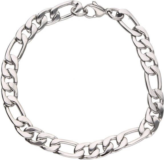 Firetti Edelstalen armband Figaroschakels 8 0 mm breed