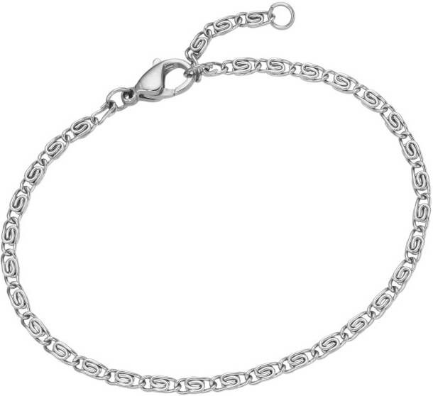 Firetti Edelstalen armband Sieraad cadeau S-panzerketting schakeling 3 45 mm breed