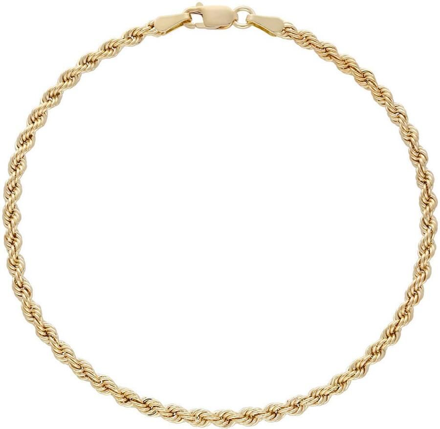 Firetti Armband Sieraad cadeau goud 585 armbanden armbandketting koord ca. 3 mm breed - Foto 2