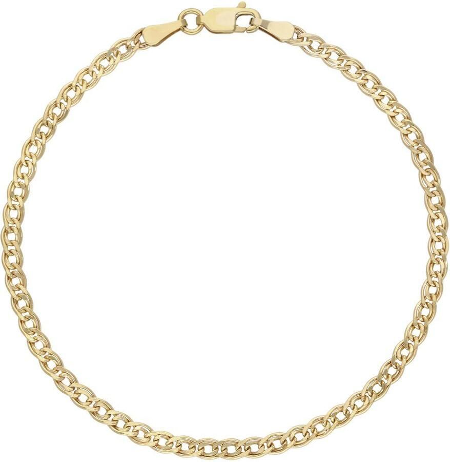 Firetti Armband Sieraad cadeau goudkleur 375 armband goudkleurige armband panzerketting - Foto 2