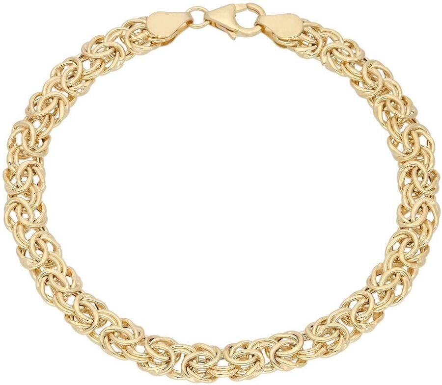 Firetti Armband Sieraad cadeau goudkleur 375 armbanden armband goudkleur armband koningsketting - Foto 2