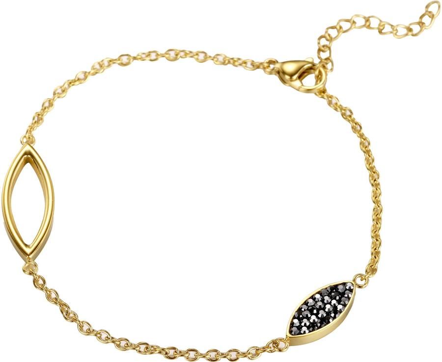 Firetti Armband Sieraad cadeau roestvrij staal armbanden armbandketting ovaal drop - Foto 3